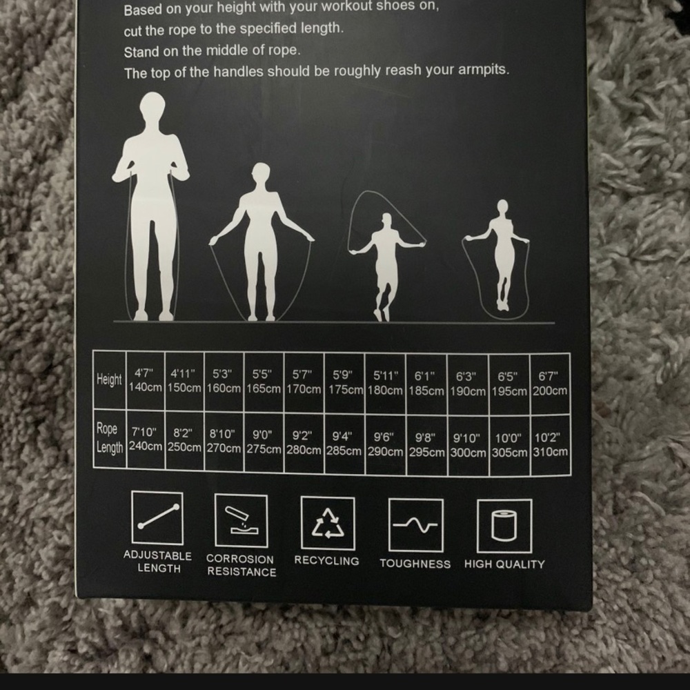 NEW Fesnne Jump Rope - Picture 2 of 3